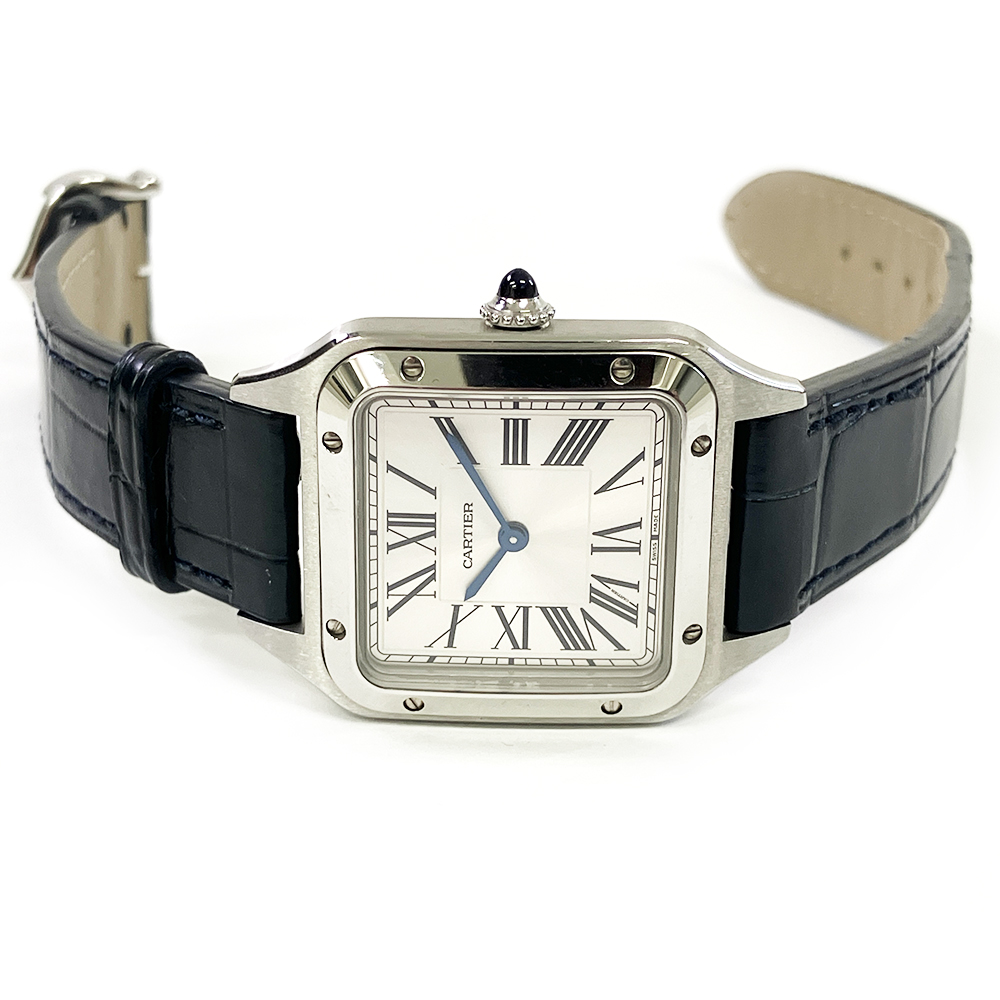 Santos-Dumont Steel White Dial 27mm Product Image 3