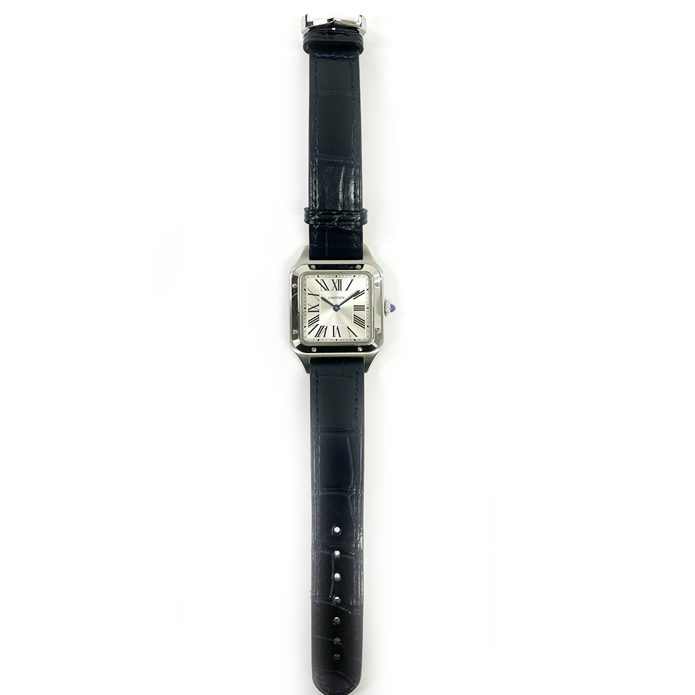 Santos-Dumont Steel White Dial 27mm Product Image 2