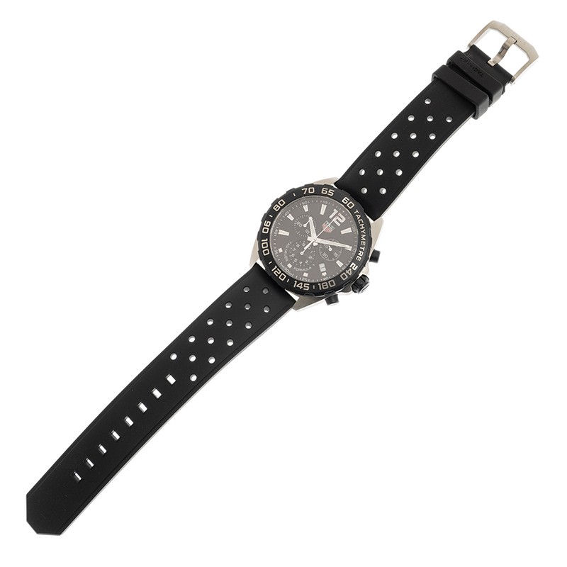 Formula 1 Chronograph Quartz Steel Black Dial 43mm Product Image 3