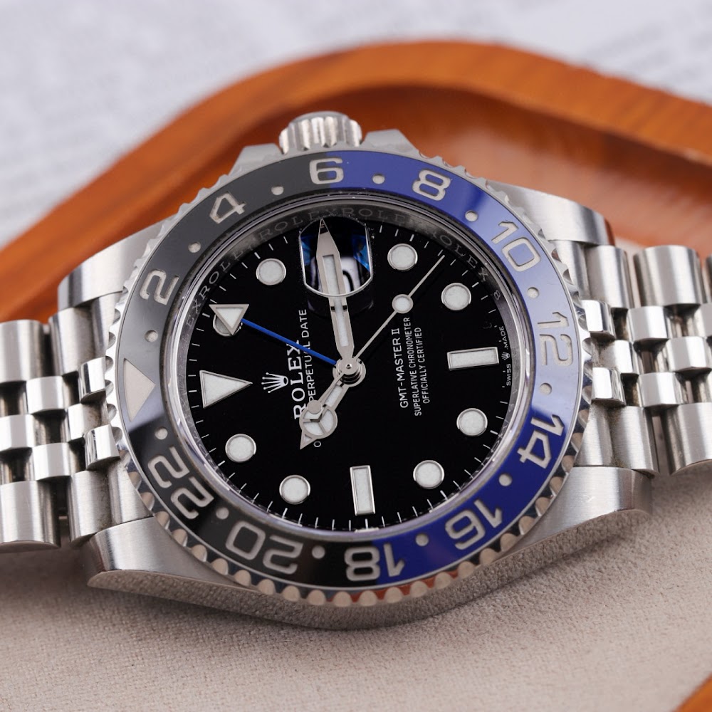 GMT-Master II Steel Jubilee Black Dial "Batgirl" 40mm Product Image 2