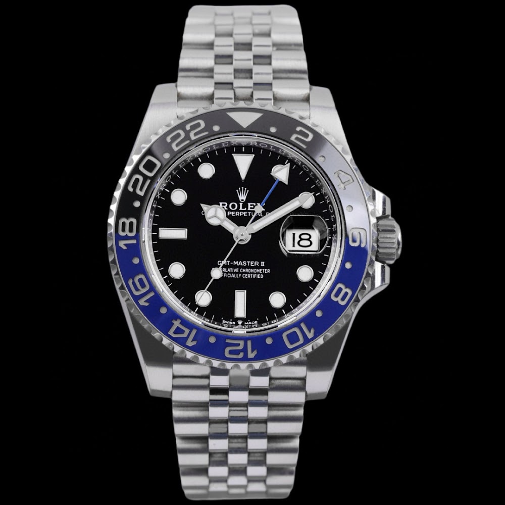 GMT-Master II Steel Jubilee Black Dial "Batgirl" 40mm Product Image 1
