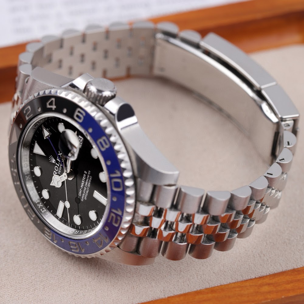 GMT-Master II Steel Jubilee Black Dial "Batgirl" 40mm Product Image 3