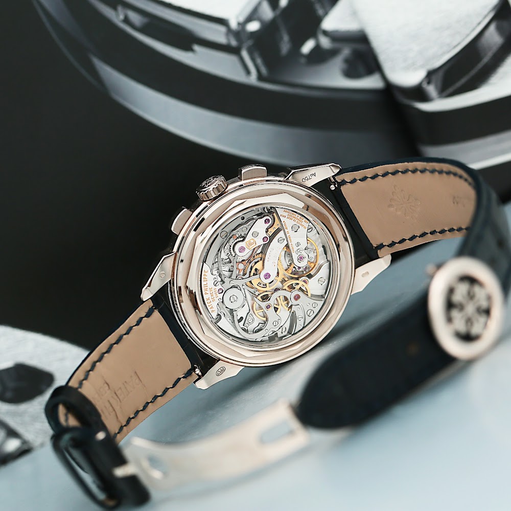 Perpetual Calendar Chronograph White Gold Blue Dial 41mm Product Image 5