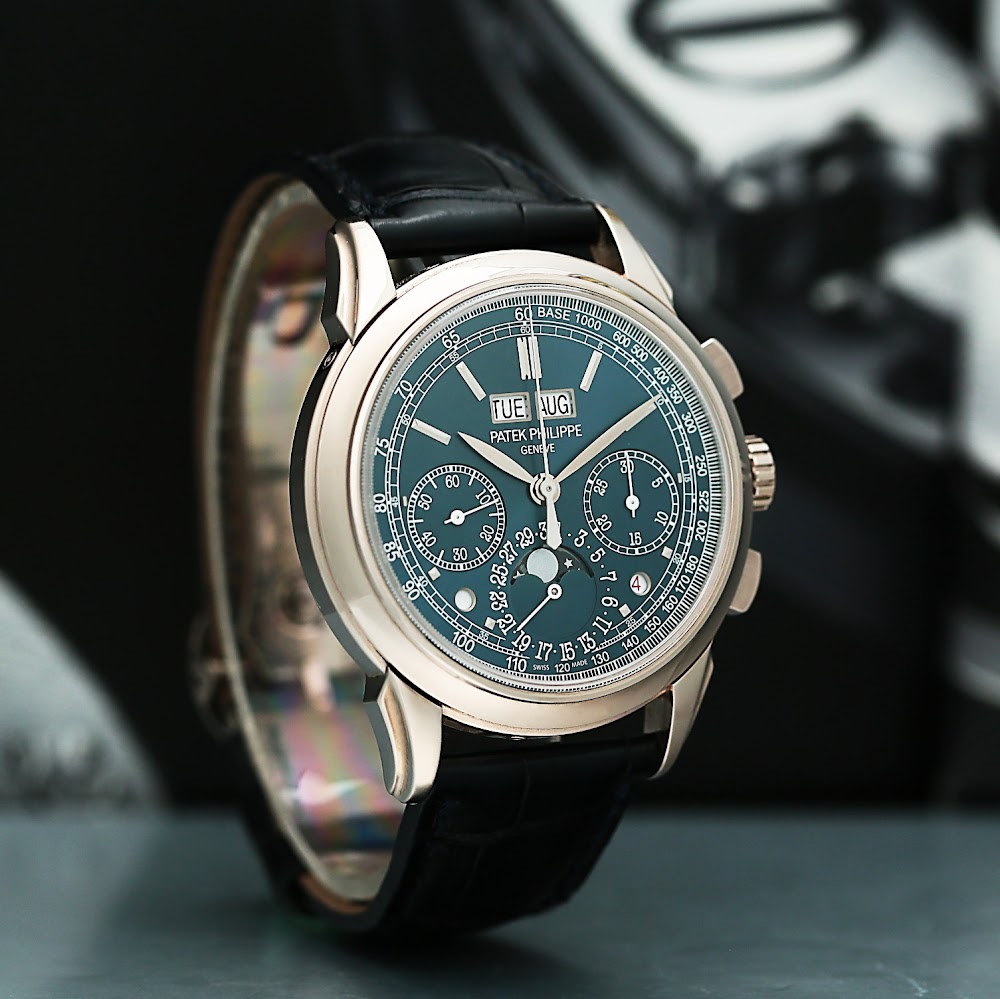Perpetual Calendar Chronograph White Gold Blue Dial 41mm Product Image 6
