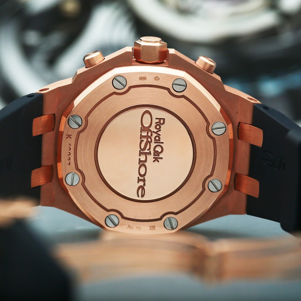 Royal Oak Offshore Lady Chronograph Rose Gold Sapphire Blue Dial 37mm Product Image 4