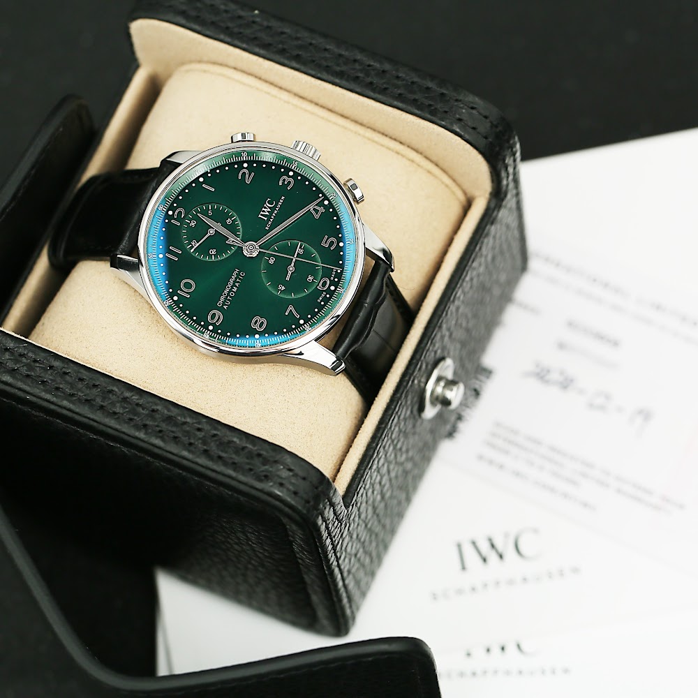 Portugieser Chronograph Steel Green Dial 41mm Product Image 3