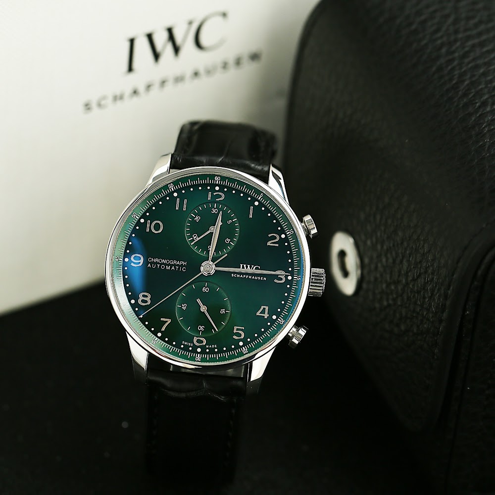 Portugieser Chronograph Steel Green Dial 41mm Product Image 2