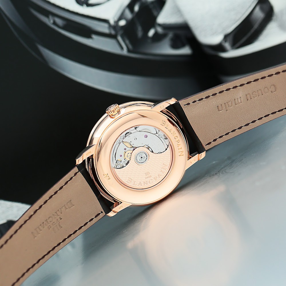 Villeret Ultra Slim Day Date Rose Gold White Dial 40mm Product Image 4