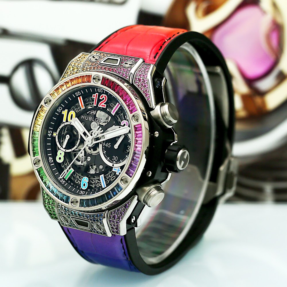 Big Bang Unico Titanium Rainbow Skeleton Dial 42mm Product Image 6