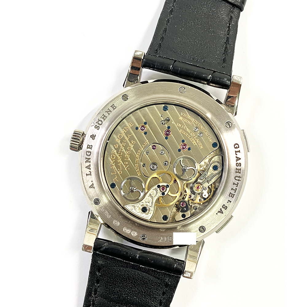 Lange 1 Timezone White Gold Silver Dial 41mm Product Image 4