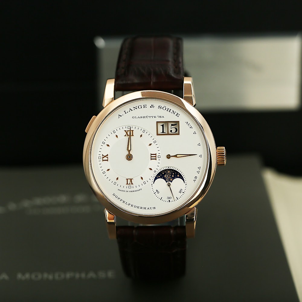 Lange 1 Moonphase Rose Gold Silver Dial 38mm Product Image 2