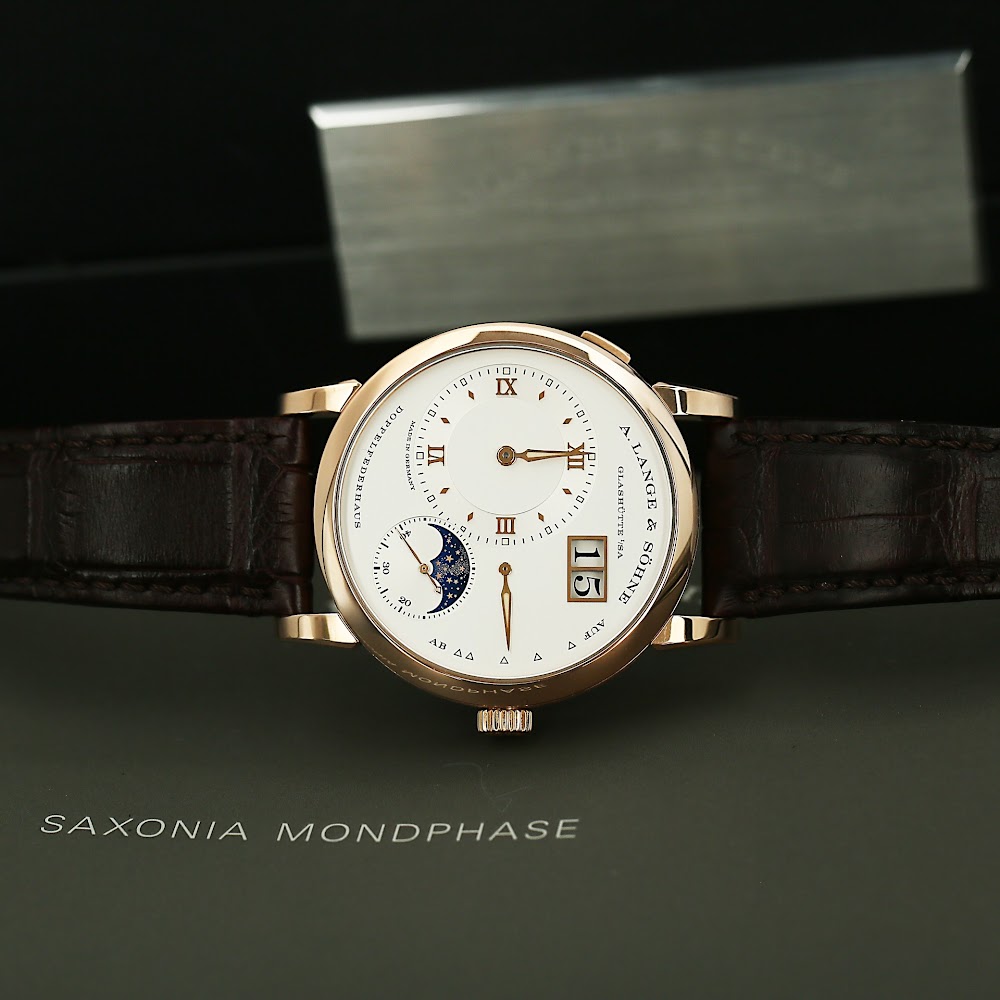 Lange 1 Moonphase Rose Gold Silver Dial 38mm Product Image 3