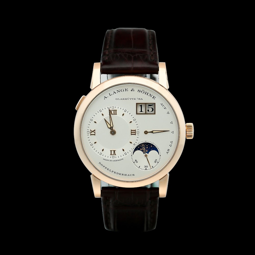 Lange 1 Moonphase Rose Gold Silver Dial 38mm Product Image 1