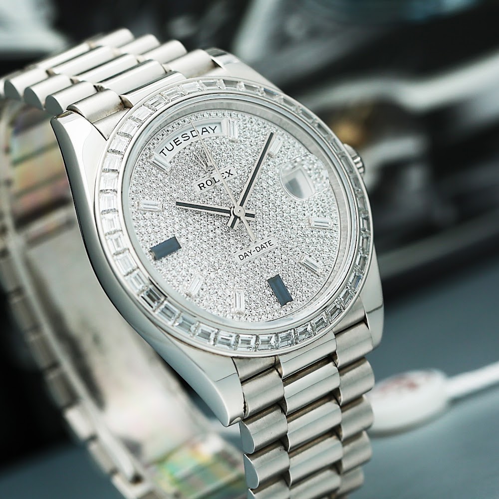 Day-Date Platinum Pave Dial 40mm Product Image 2