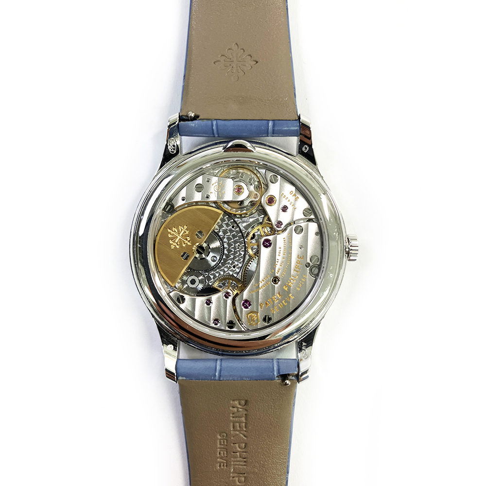 Calatrava White Gold Diamond Blue Dial 35mm Product Image 5