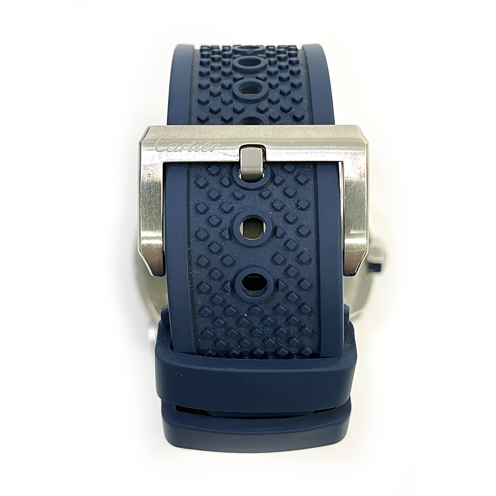 Calibre de Cartier Steel Blue Dial 42mm Product Image 6