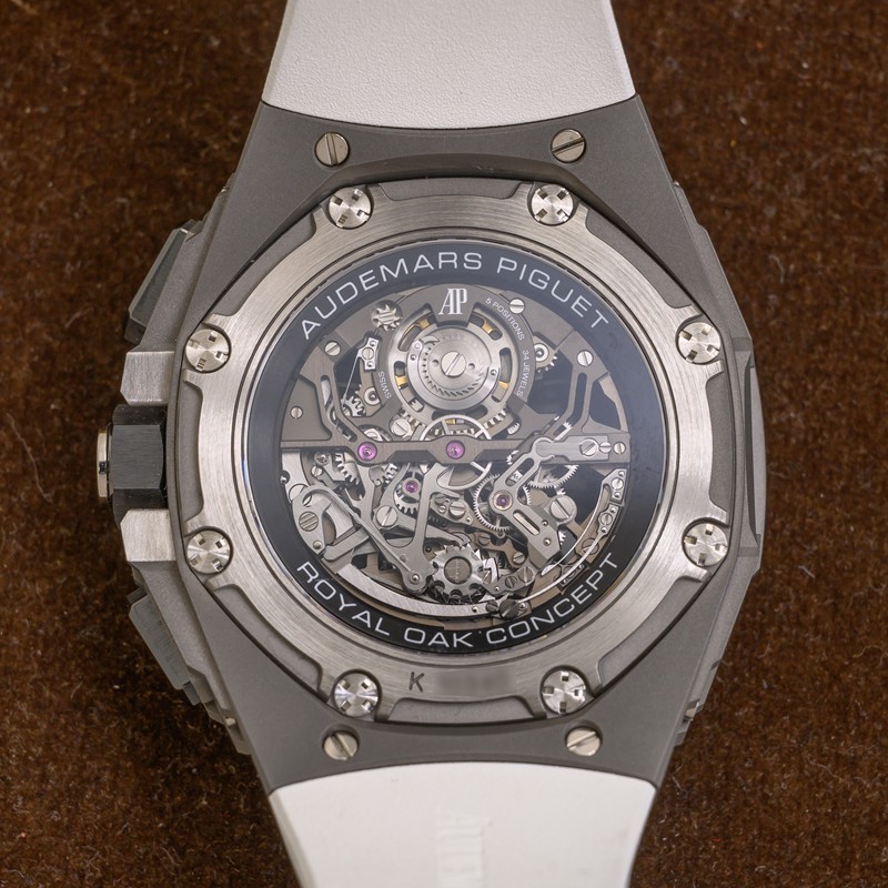Royal Oak Concept Tourbillon Chronograph Titanium Ceramic Skeleton Dial 44mm Product Image 3