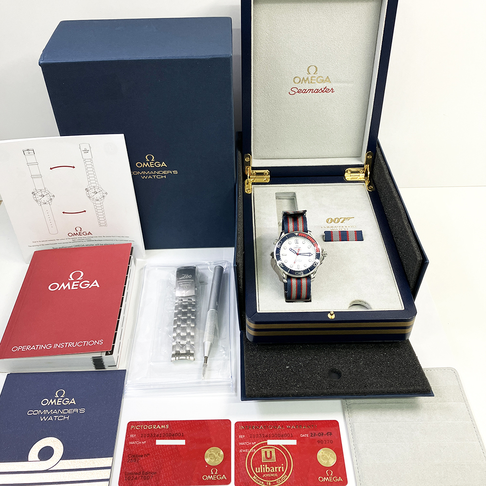 Seamaster Diver 300M "Commander's Watch" Steel White Dial 41mm Product Image 6