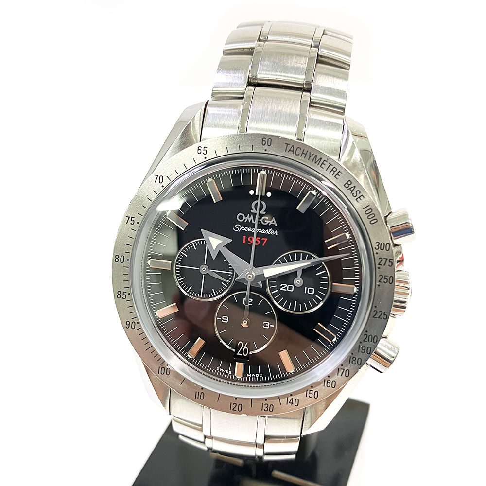 Speedmaster Broad Arrow Steel Black Dial 42mm Product Image 3