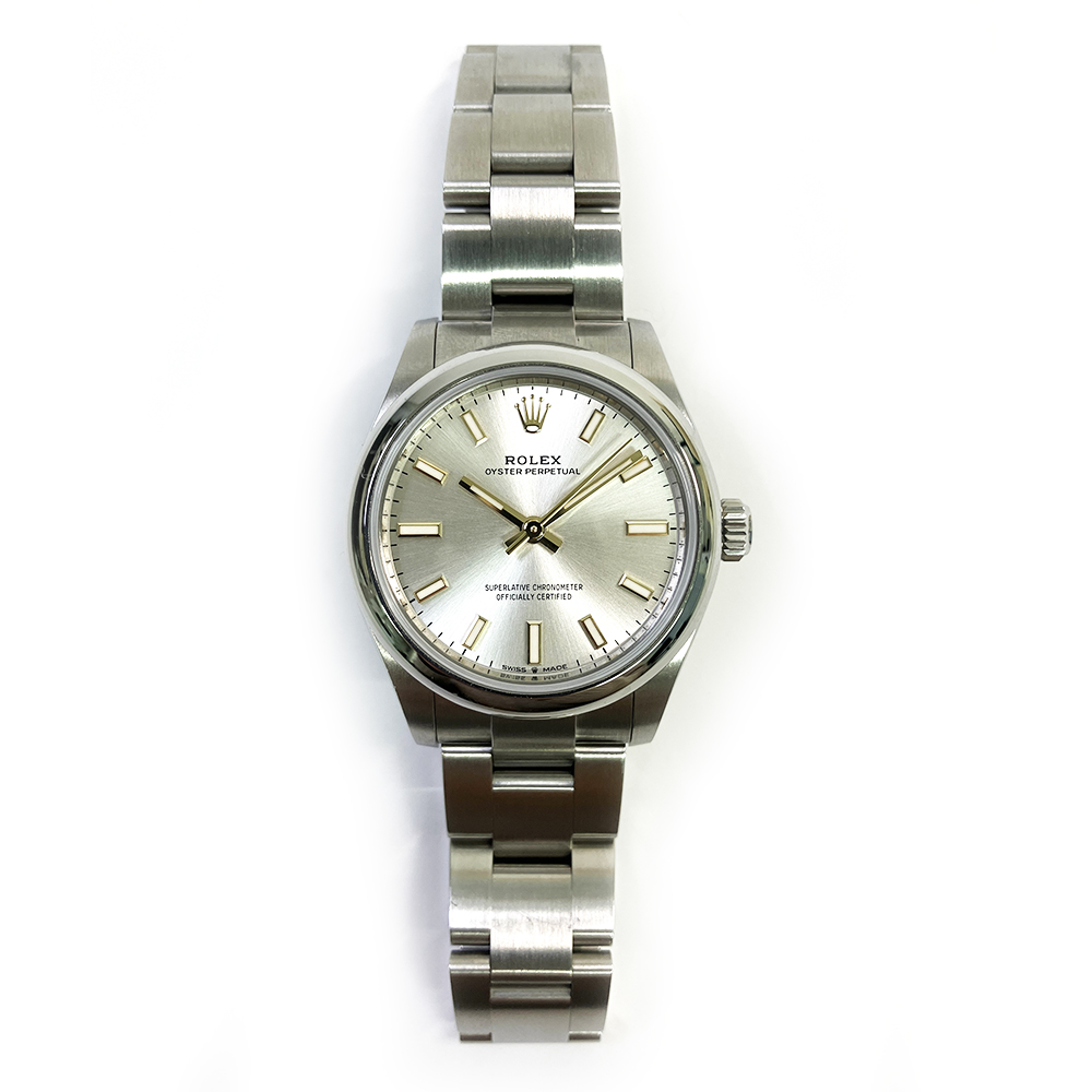 Oyster Perpetual Steel Silver Dial 31mm Product Image 1
