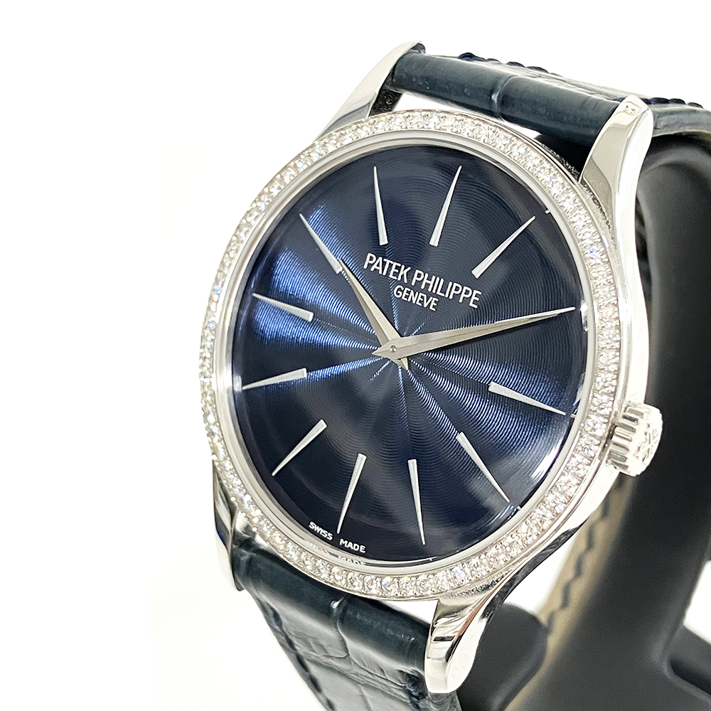 Calatrava White Gold Diamond Blue Dial 33mm Product Image 5