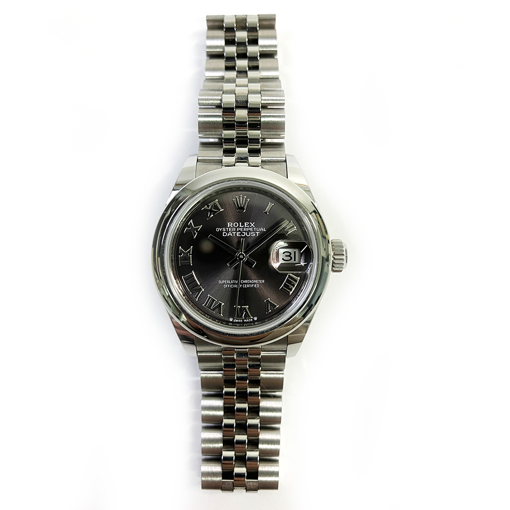 Rolex Lady-Datejust Steel Grey Dial 28mm 279160-0011 - Make an