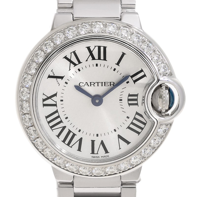 Ballon Bleu de Cartier Steel White Gold Dial 28mm Product Image 3