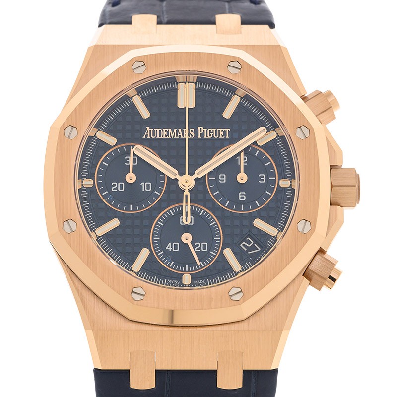 Royal Oak Chronograph "50th Anniversary" Rose Gold Blue Dial 41mm Product Image 1