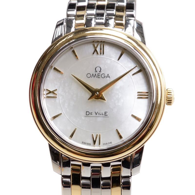 De Ville Yellow Gold & Steel White Dial 27mm Product Image 1