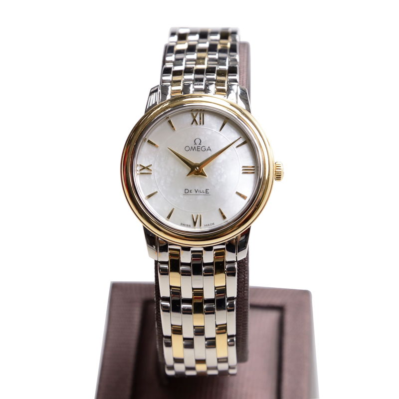 De Ville Yellow Gold & Steel White Dial 27mm Product Image 2
