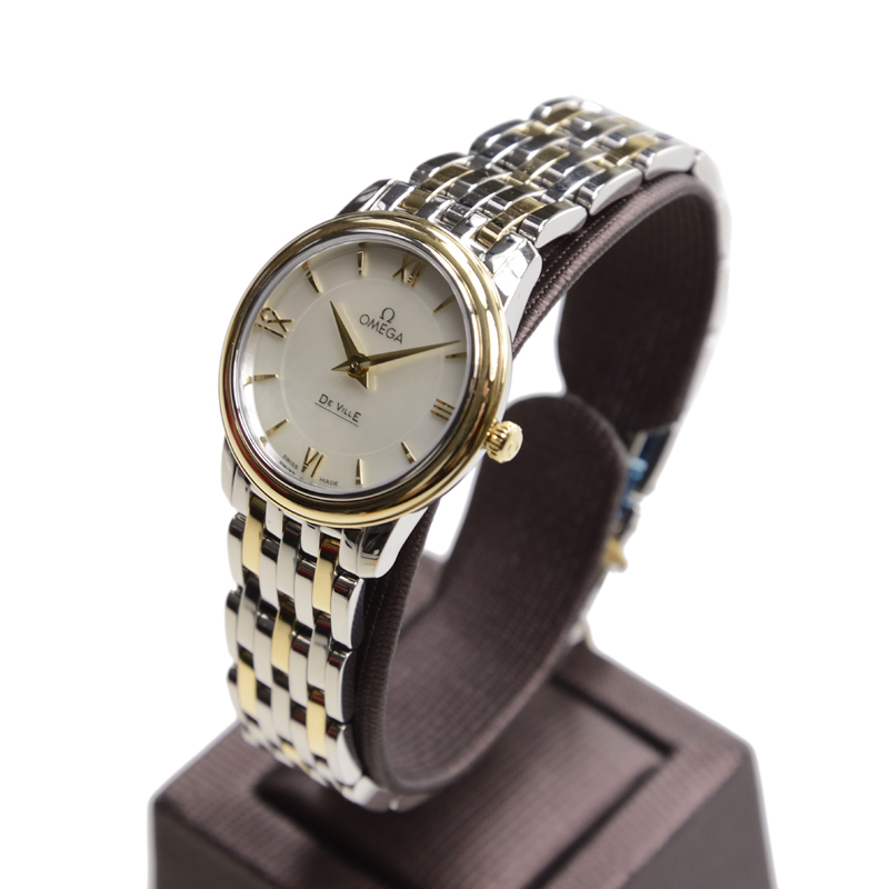 De Ville Yellow Gold & Steel White Dial 27mm Product Image 3