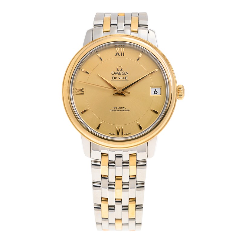 De Ville Yellow Gold & Steel Champagne Dial 32mm Product Image 1