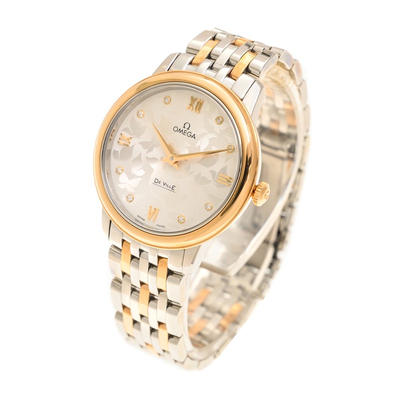 De Ville Rose Gold & Steel Silver Dial 32mm Product Image 2