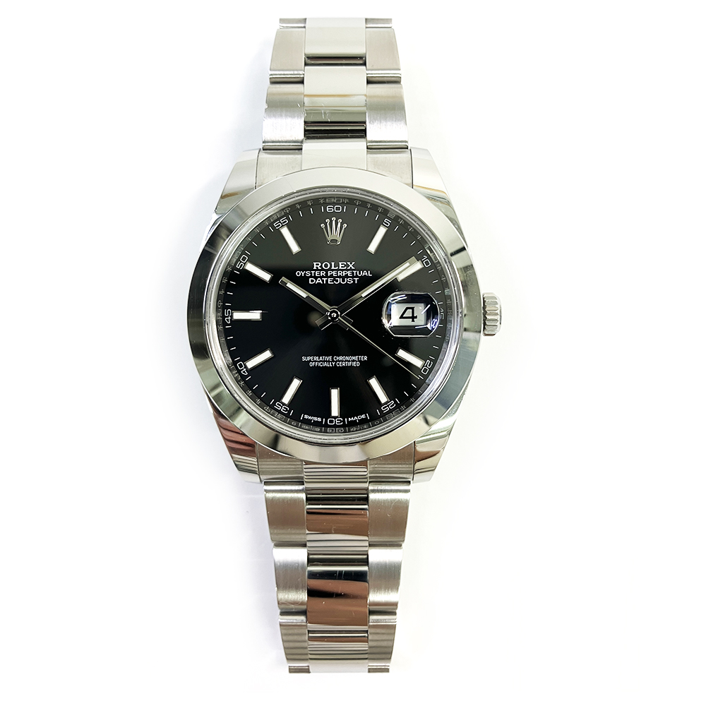 Datejust Steel Black Dial 41mm Product Image 1