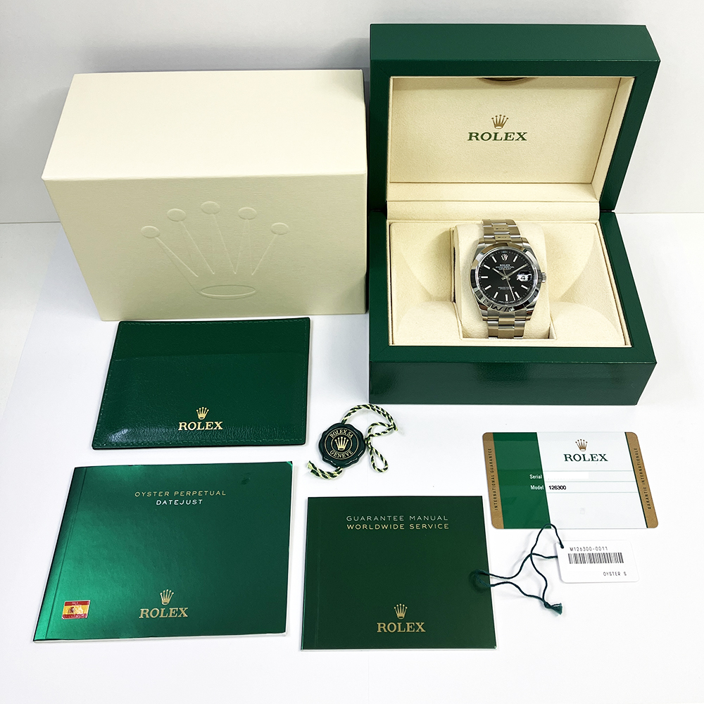 Datejust Steel Black Dial 41mm Product Image 5