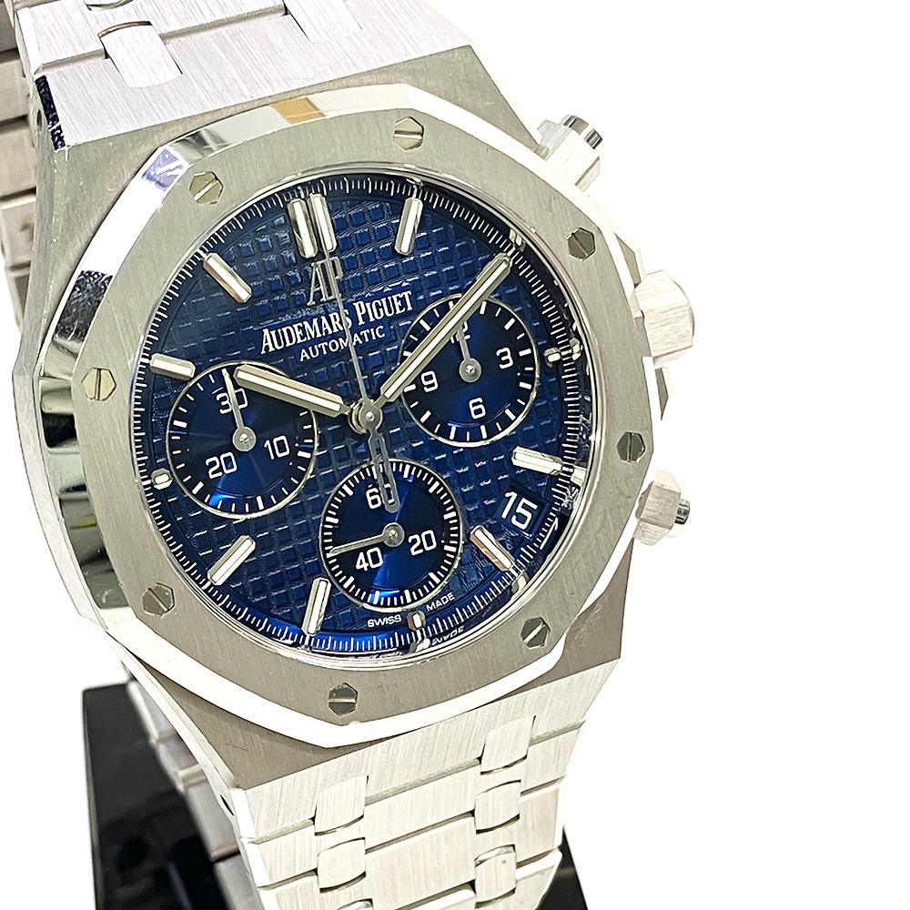 Royal Oak Chronograph White Gold Blue Dial 41mm Product Image 4