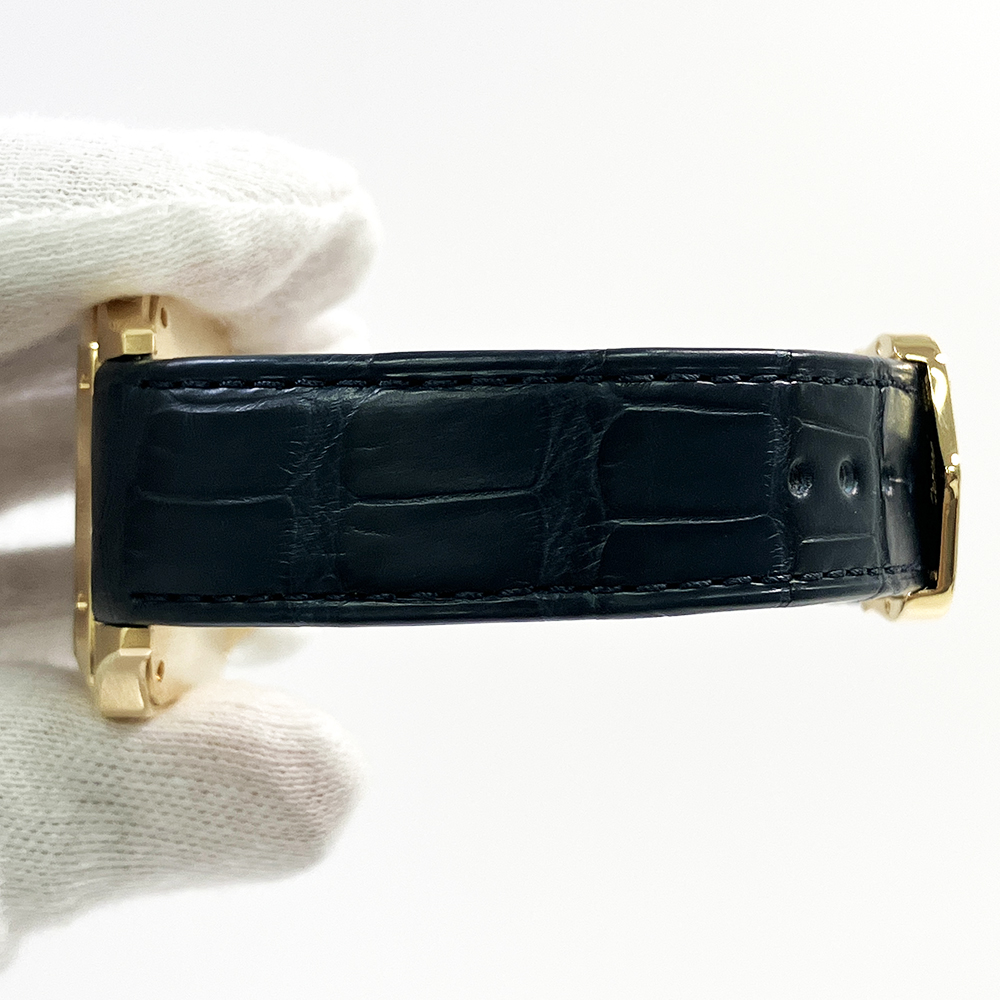 Santos-Dumont Yellow Gold Blue Dial 31mm Product Image 7