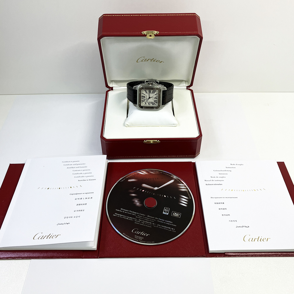Santos de Cartier Steel Silver Dial 41mm Product Image 6
