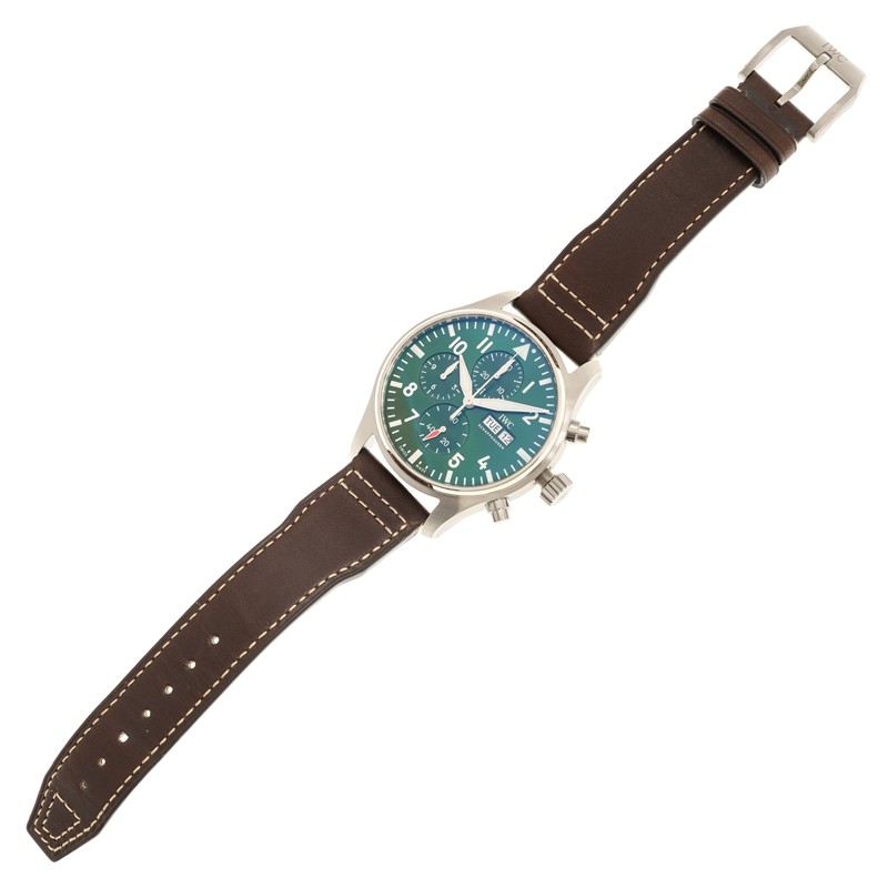 Pilot's Watch Chronograph Steel Green Dial 43mm Product Image 3