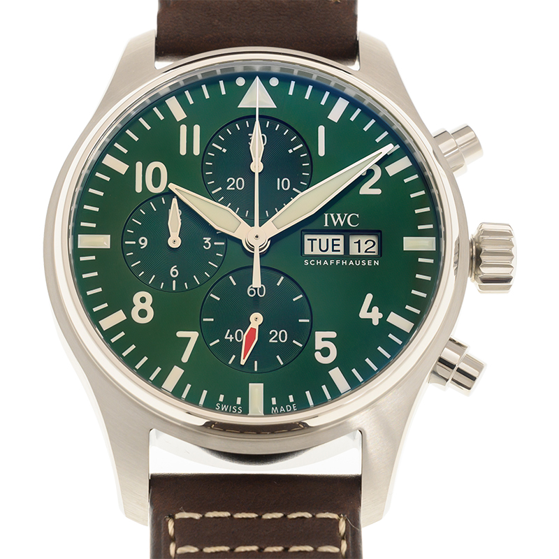 Pilot's Watch Chronograph Steel Green Dial 43mm Product Image 1