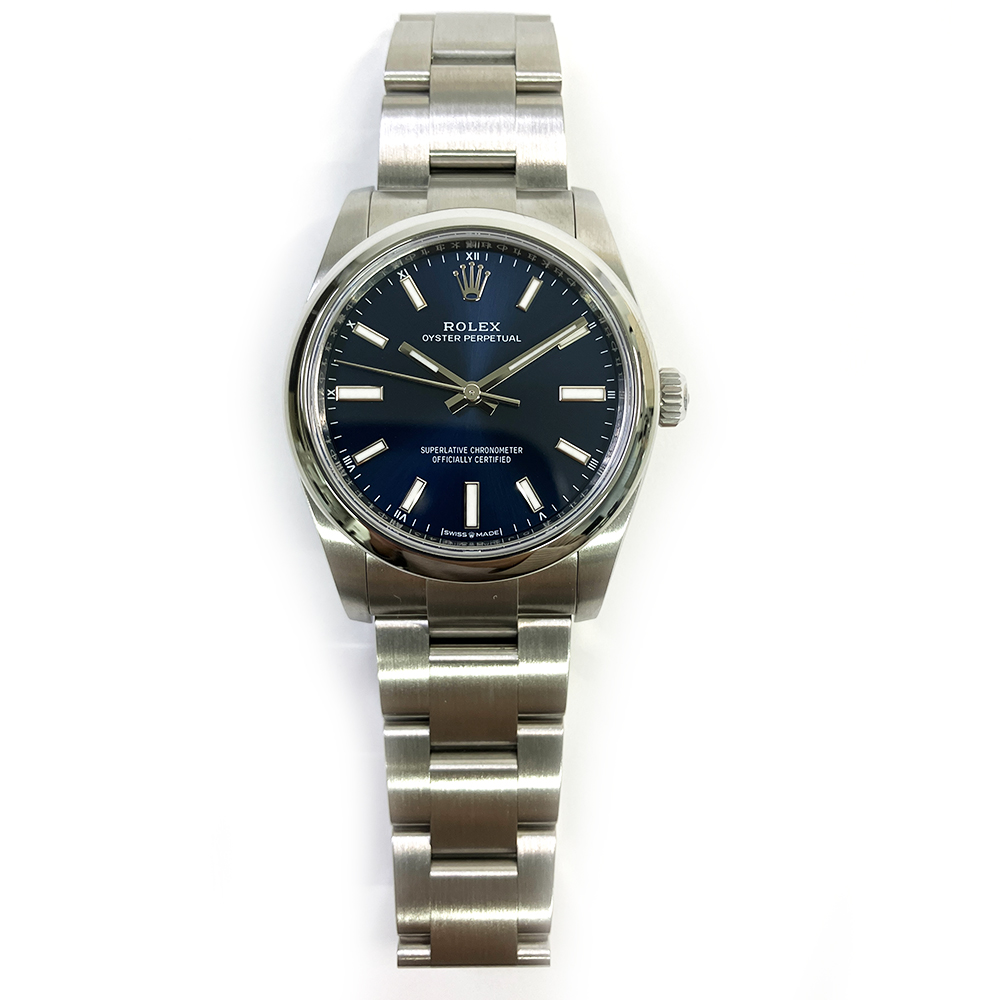 Oyster Perpetual Steel Blue Dial 34mm Product Image 1