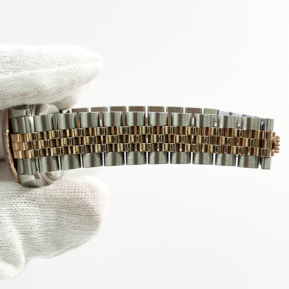 Lady-Datejust Rose Gold & Steel Jubilee Mother of Pearl Dial 28mm Product Image 4
