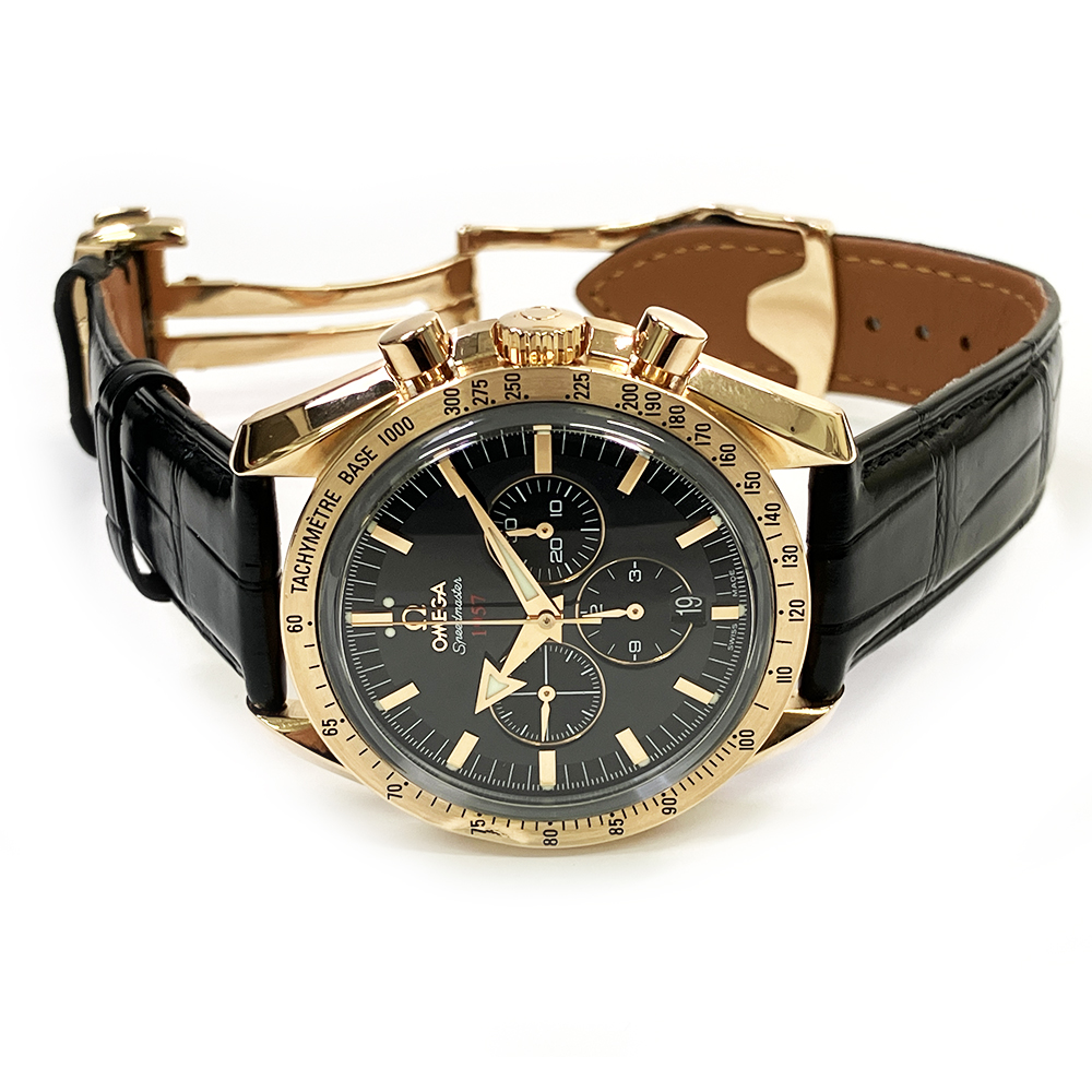 Speedmaster Broad Arrow Rose Gold Black Dial 42mm Product Image 2