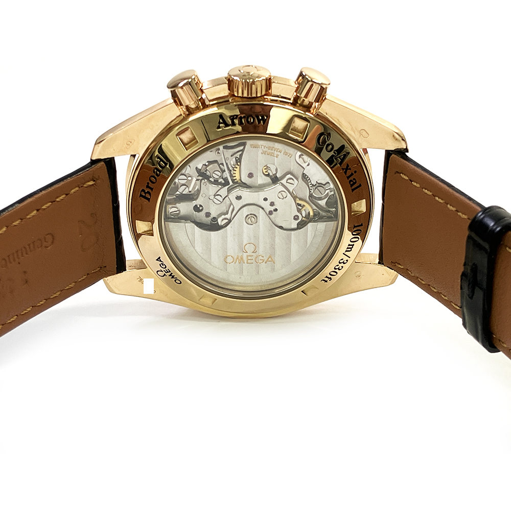 Speedmaster Broad Arrow Rose Gold Black Dial 42mm Product Image 3
