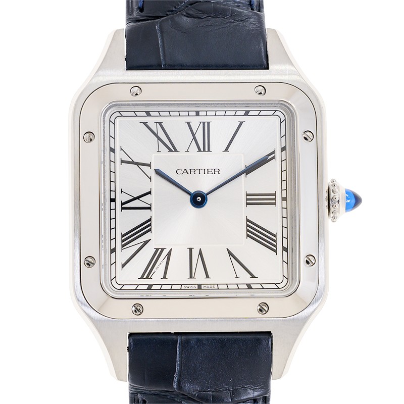 Santos-Dumont Steel Silver Dial 31mm Product Image 1