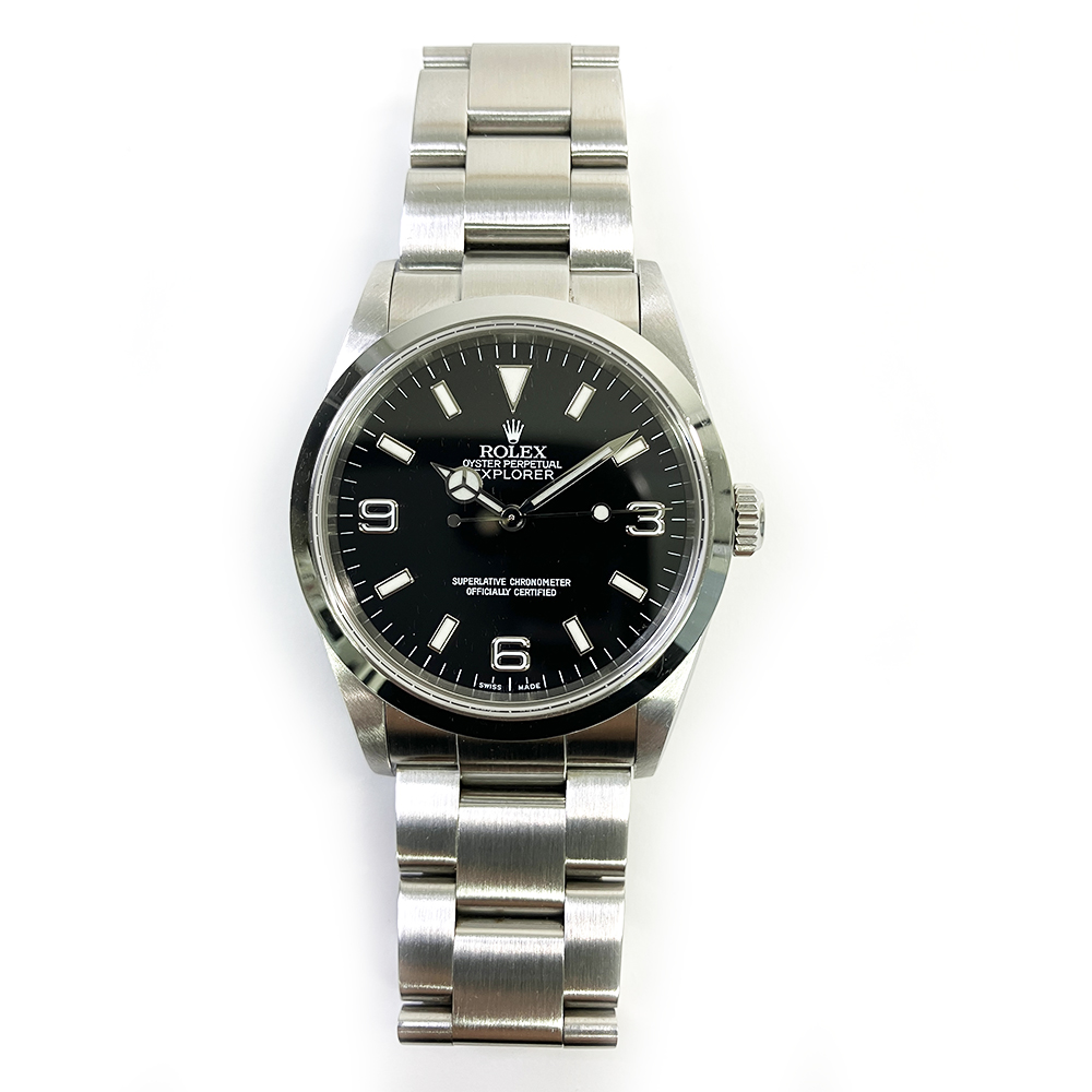 Explorer Steel Black Dial 36mm Product Image 1