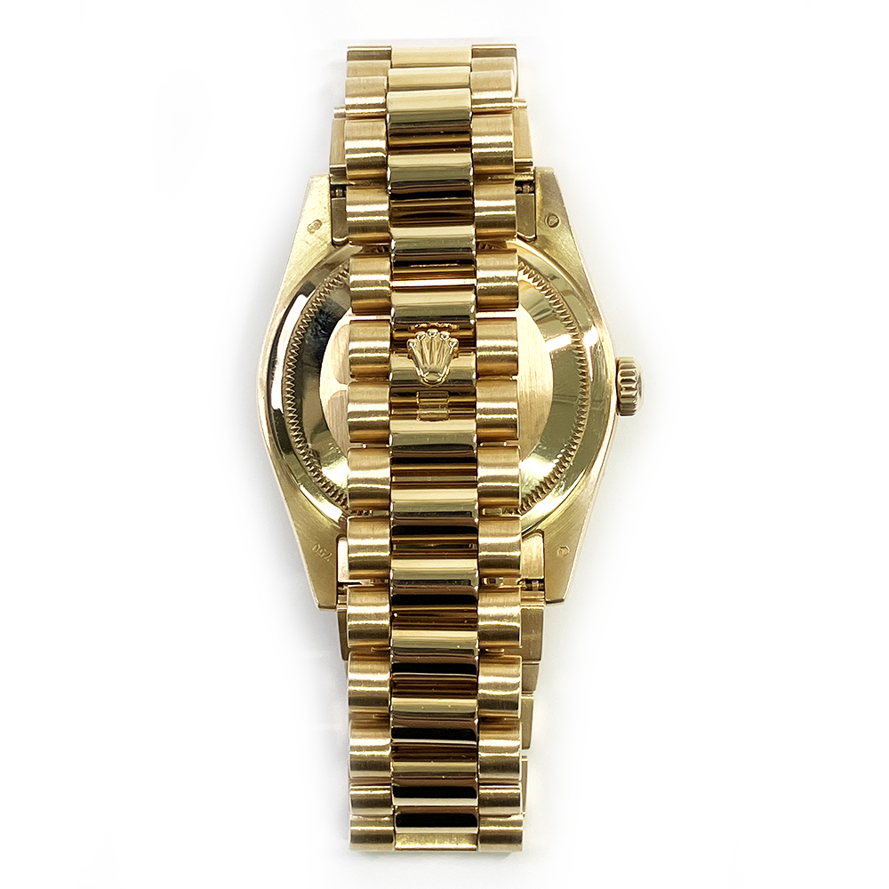 Day-Date Yellow Gold Silver Meteorite Dial 36mm Product Image 3