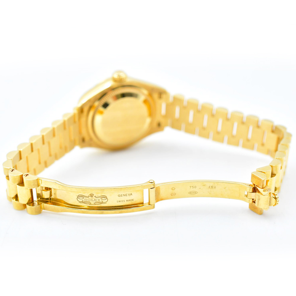 Lady-Datejust Yellow Gold Silver Dial 28mm Product Image 4
