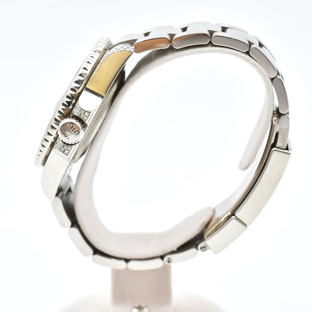 GMT-Master Ii White Gold Diamond Black Dial 40mm Product Image 3