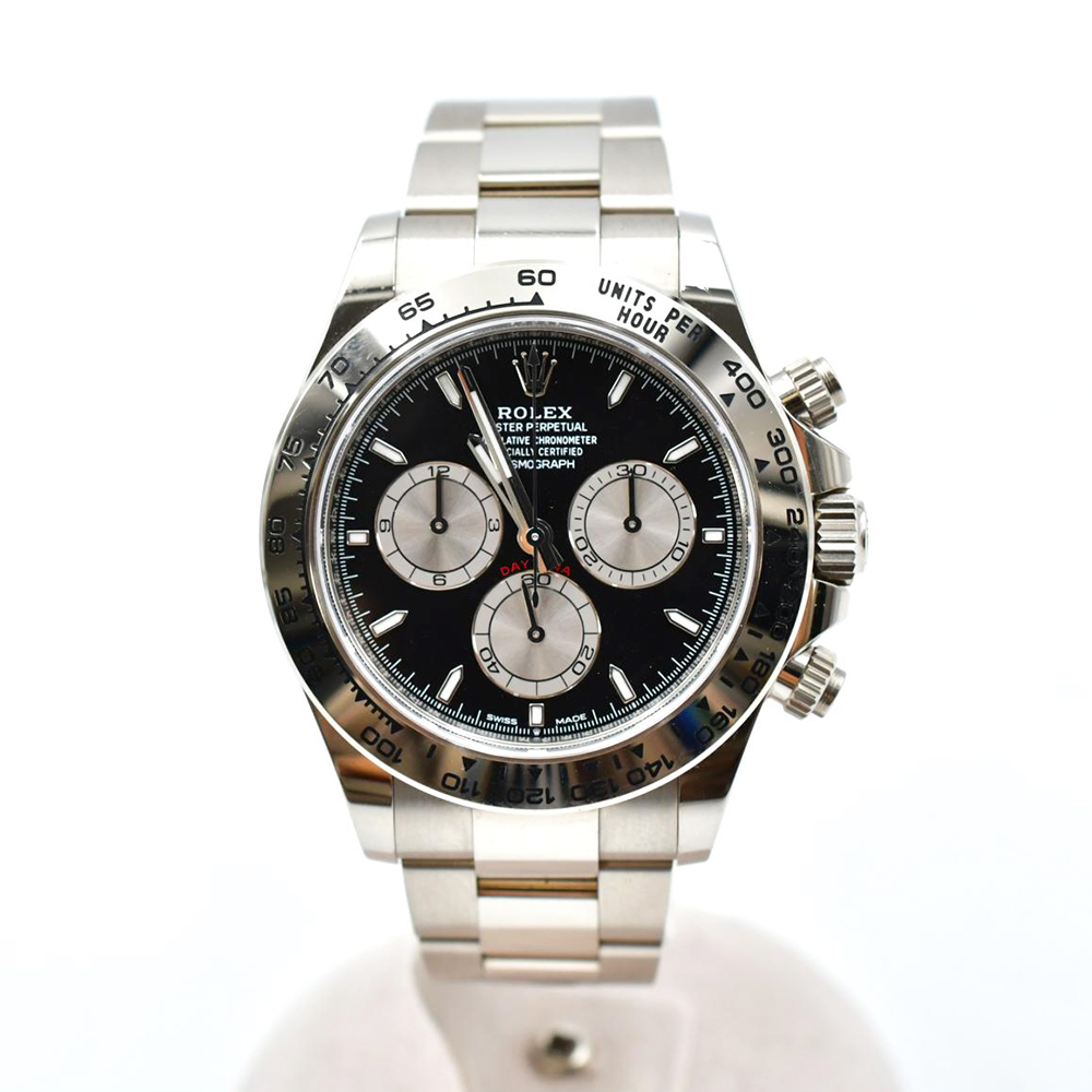 Daytona White Gold Black Dial 40mm Product Image 1